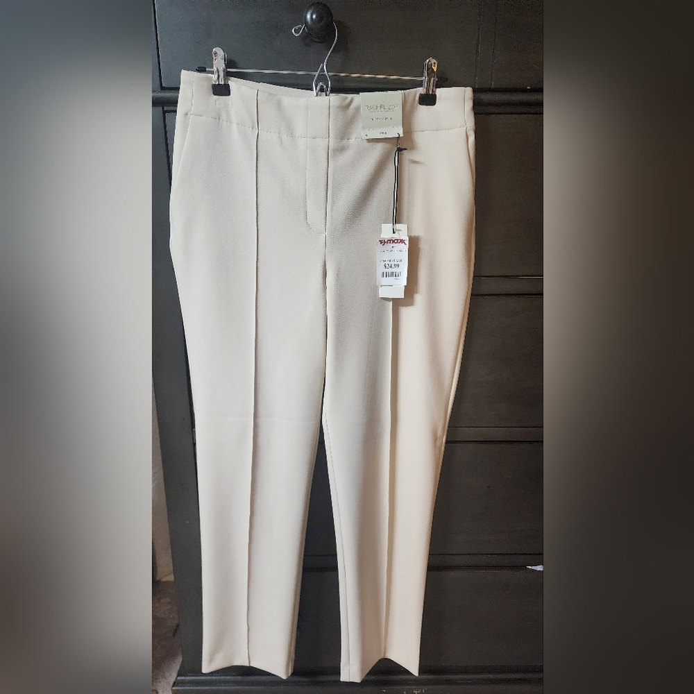 Rachel Zoe Cream Straight Leg Jumpsuit